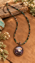 Jackie of Big Bear – Commemorative Indian Agate Gemstone Necklace

A Tribute to a Legend. Inspired by Nature. Made with Love.